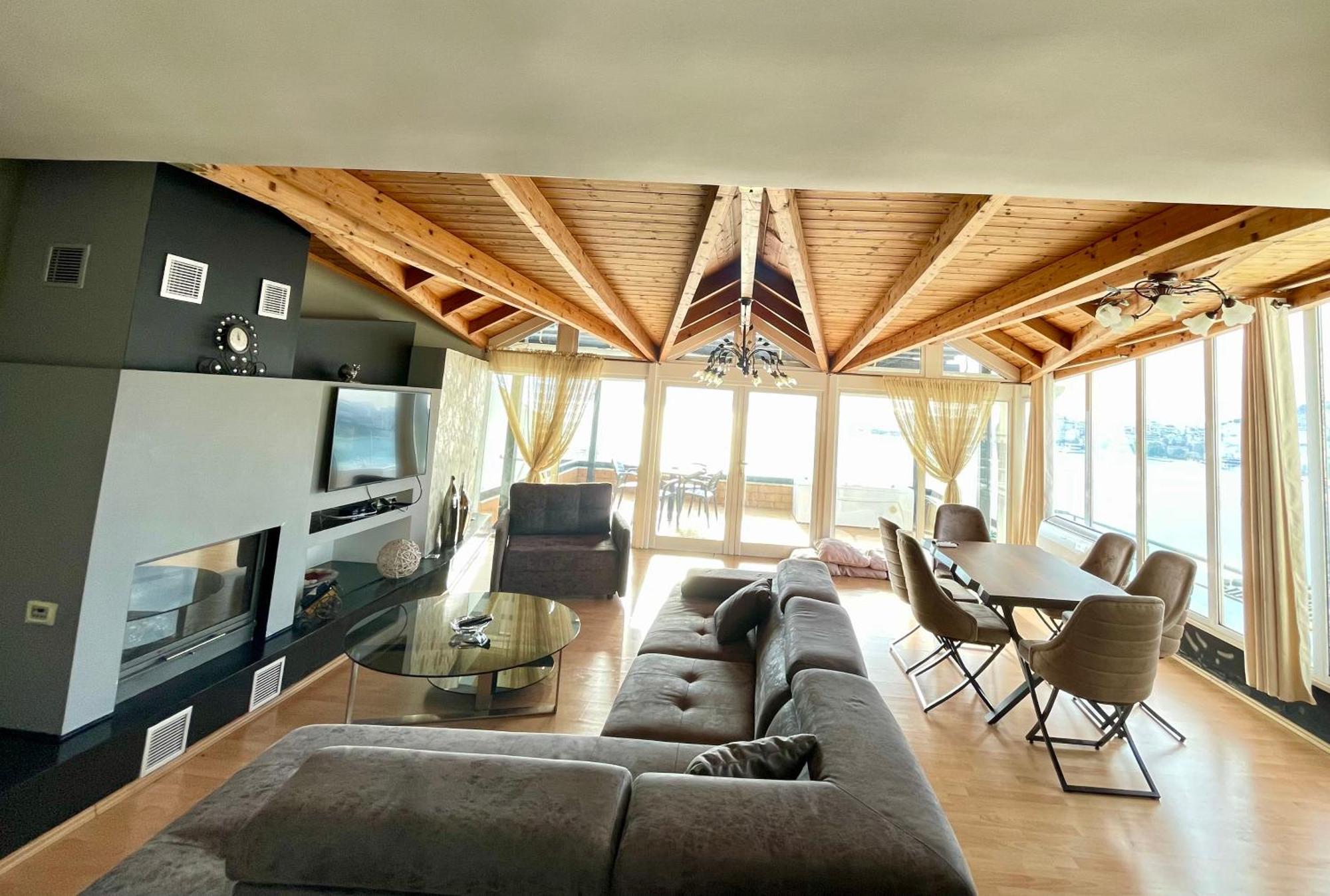 Apartamento Seaview Golden Penthouse Sarandë Exterior foto