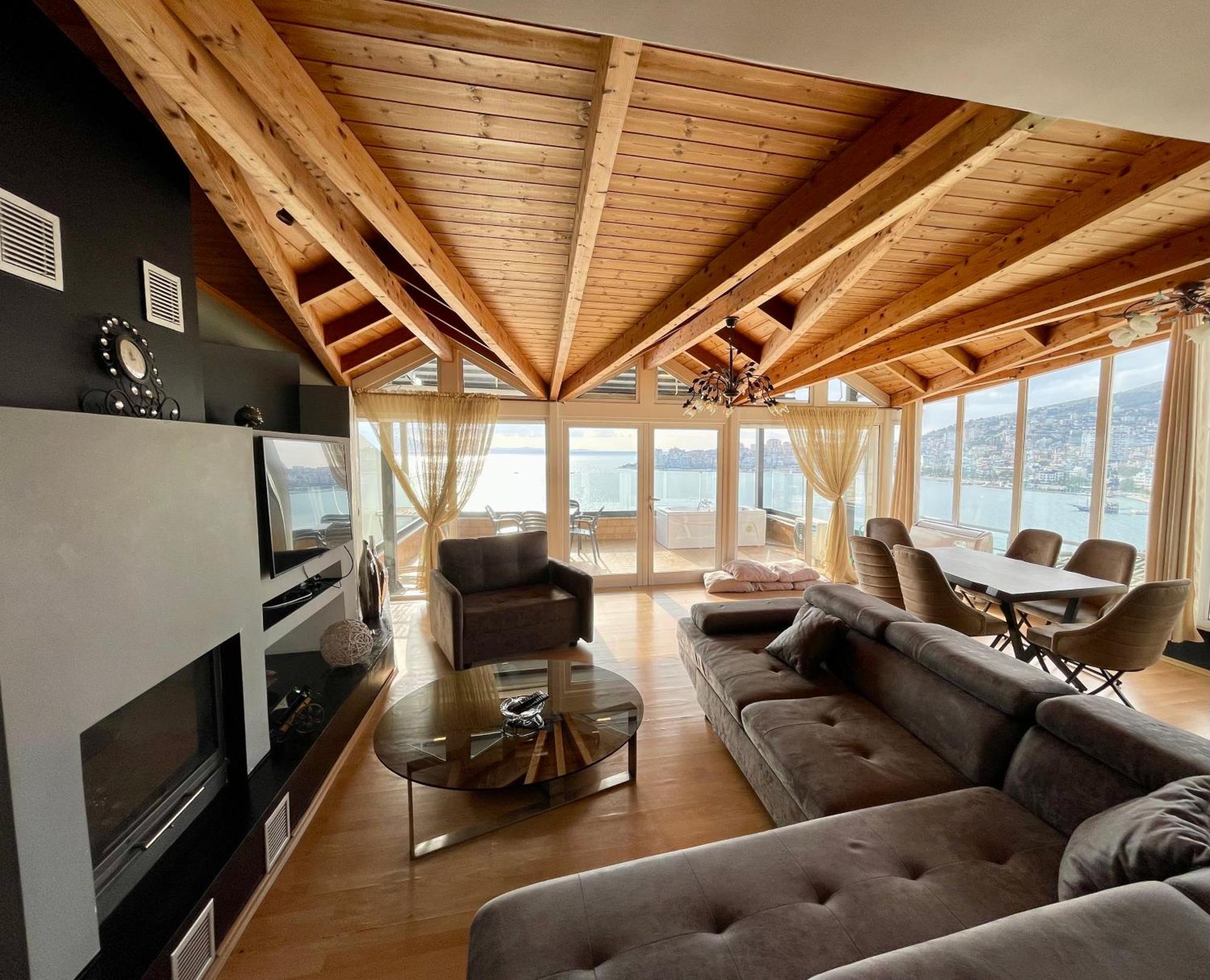 Apartamento Seaview Golden Penthouse Sarandë Exterior foto