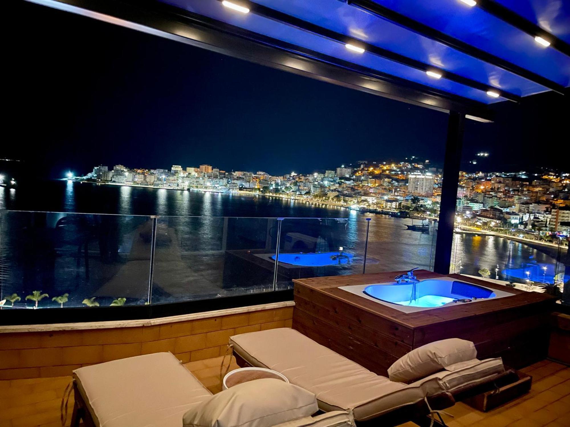 Apartamento Seaview Golden Penthouse Sarandë Exterior foto