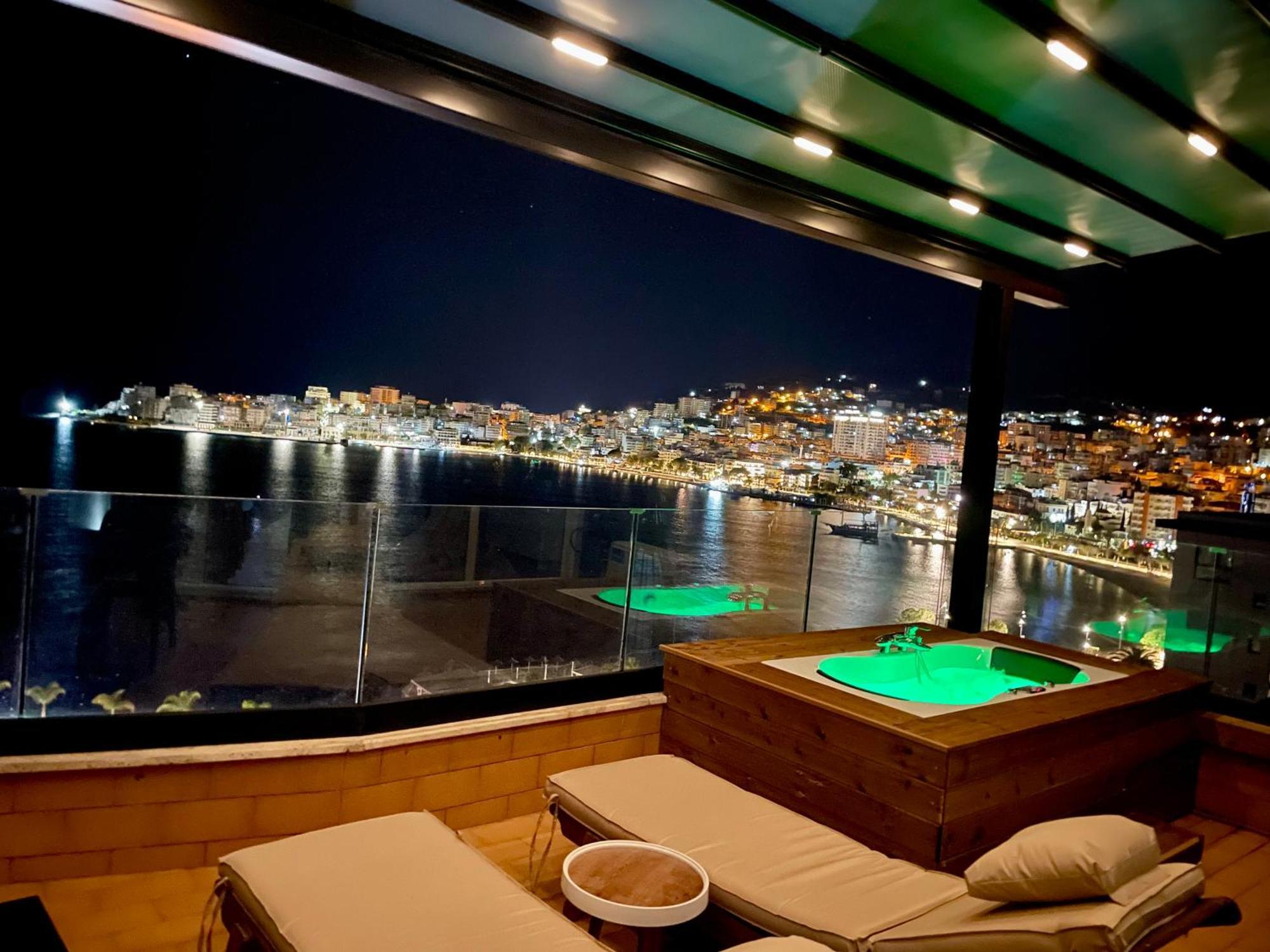Apartamento Seaview Golden Penthouse Sarandë Exterior foto